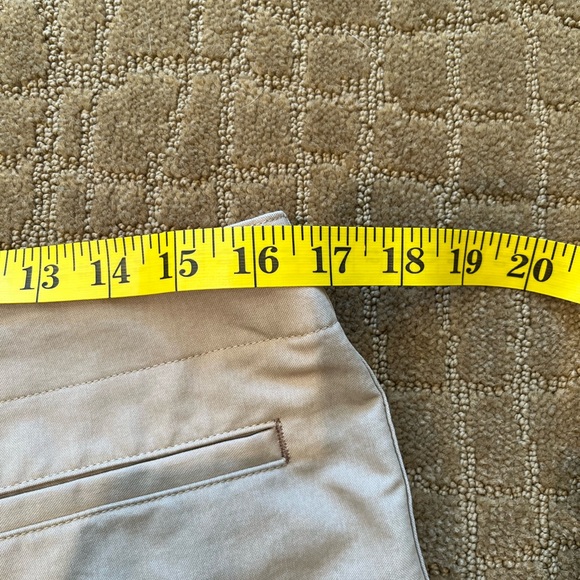 Horny Toad (Toad and Co) tan khaki cotton blend wide leg pants Size 10 - Picture 13 of 13